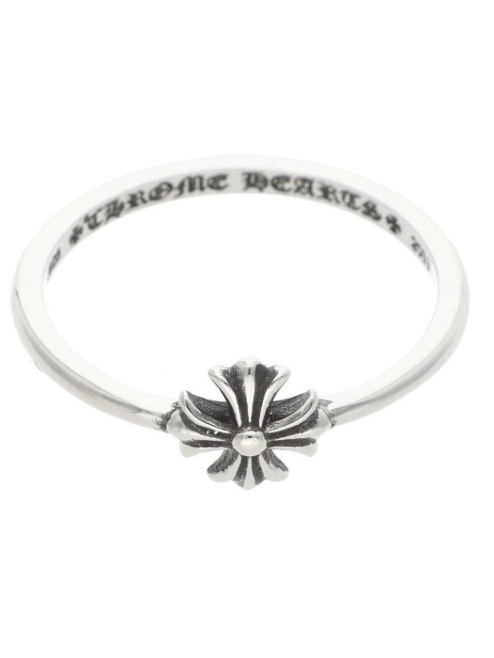 Chrome Hearts Bubblegum CH Plus Silver Ring